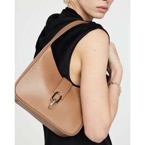 Anine Bing Cleo Bag Camel Leather NEW